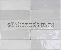 DNA tiles Safi 122104 Grey Серая Глазурованная Настенная плитка 5,2х16 см