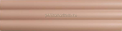 DNA tiles Match Curved Tan Matt Коричневая Матовая Настенная плитка 6,25х25 см