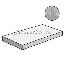 Cerdomus Supreme Angolo Sn Grad.C.Retta Silver Lev 75523 Ступень 33x120 см