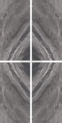 Cerdomus Supreme Book Match Charcoal Levigato S/4 77535 Декоративный элемент 60x120 см