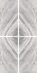 Cerdomus Supreme Book Match Silver Levigato S/4 77538 Декоративный элемент 60x120 см