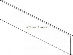 Kutahya Spazio Anthracite Matt Подступенок 15x120 см