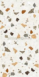 Orinda Terrazzo Glossy Бежевый Глянцевый Керамогранит 60x120 см
