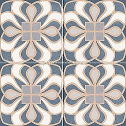 Dual Gres Terra Epoque Blue Синий Матовый Керамогранит 45x45 см