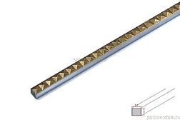 Juliano Декоративные вставки JS1206 Stella Gold 1,2х244 см