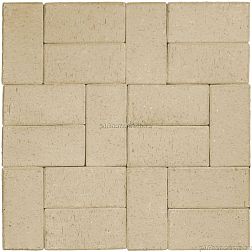 UniCeramix Тротуарная плитка UX-2116 Beige 16 мм Натуральная 20х10х1,6 см