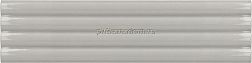 Equipe Costa Nova 28489 Onda Grey Glossy Серая Глянцевая Настенная плитка 5x20 см