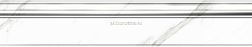 Eurotile Amina 891 Calacatta Белый Глянцевый Плинтус 16x90 см