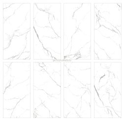 Dav Keramika Neo Oslo Carrara Polished Белый Полированный Керамогранит 60x120 см